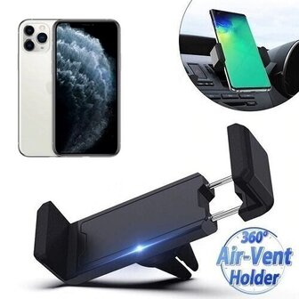 iPhone 11 Pro Autohouder Ventilatierooster