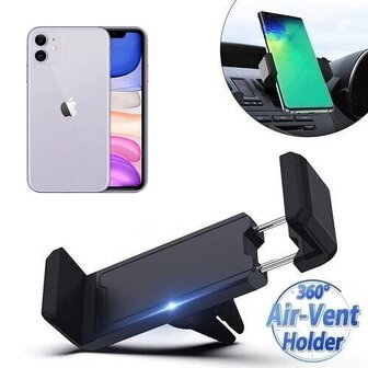 iPhone 11 Autohouder Ventilatierooster