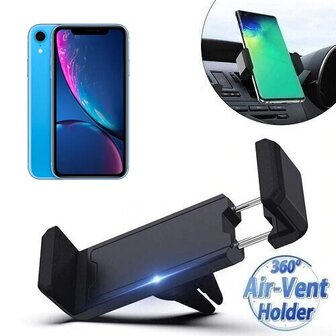 iPhone XR Autohouder Ventilatierooster