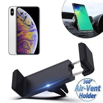 iPhone XS Max Autohouder Ventilatierooster