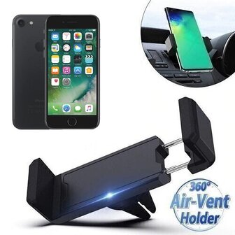 iPhone 7 Autohouder Ventilatierooster