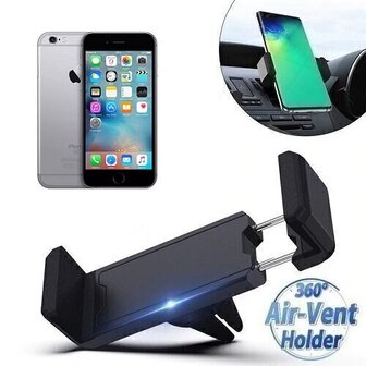 iPhone 6 6s Autohouder Ventilatierooster