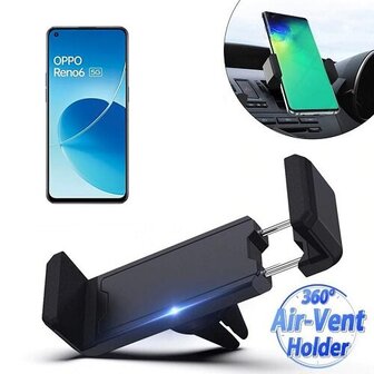 Oppo Reno6 5G Telefoonhouder Auto Ventilatierooster