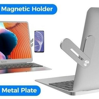 Oppo A73 5G Laptop Houder Magnetisch