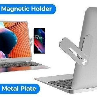 Oppo Find X3 Neo Laptop Houder Magnetisch