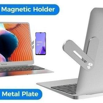 Oppo A9 2020 Laptop Houder Magnetisch