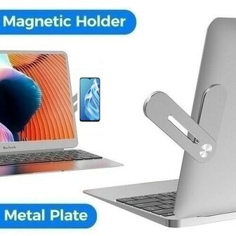 Oppo A91 Laptop Houder Magnetisch