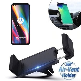 Moto G 5G Plus Autohouder Ventilatierooster