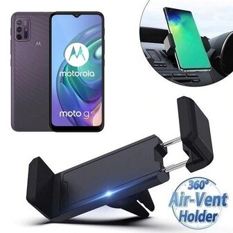 Motorola Moto G10 Autohouder Ventilatierooster