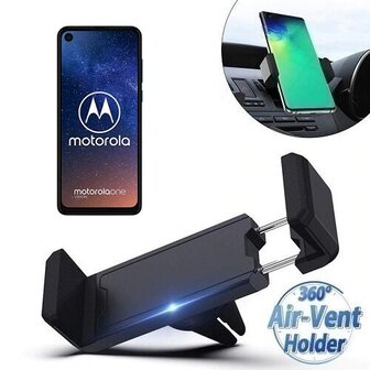 Motorola One Vision Autohouder Ventilatierooster