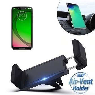 Motorola Moto G7 Play Autohouder Ventilatierooster