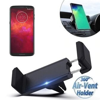 Motorola Moto Z3 Play Autohouder Ventilatierooster