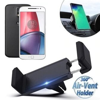 Motorola Moto G4 Plus Autohouder Ventilatierooster