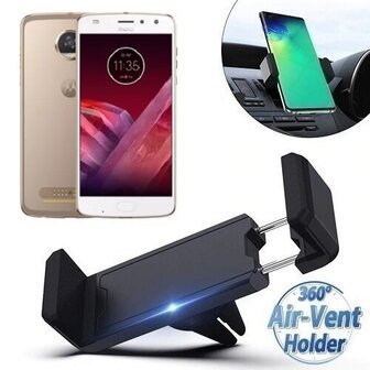 Motorola Moto Z2 Play Autohouder Ventilatierooster