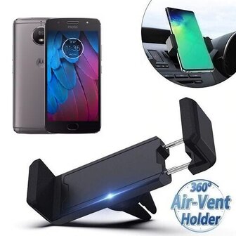 Motorola Moto G5S Autohouder Ventilatierooster