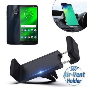 Motorola Moto G6 Plus Autohouder Ventilatierooster