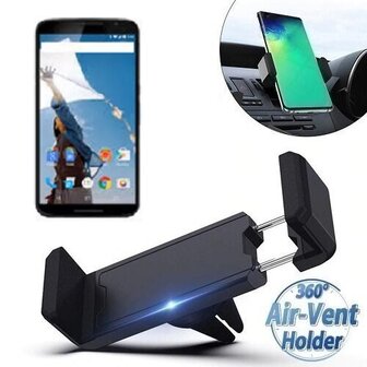 Motorola Nexus 6 Autohouder Ventilatierooster