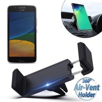 Motorola Moto G5 Autohouder Ventilatierooster