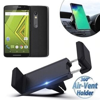 Motorola Moto X3 Autohouder Ventilatierooster