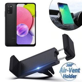 Samsung Galaxy A03s Autohouder Ventilatierooster