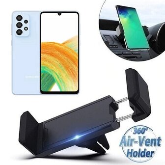 Samsung Galaxy A33 Autohouder Ventilatierooster