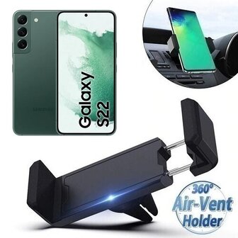 Samsung Galaxy S22 Autohouder Ventilatierooster