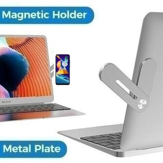 Samsung Galaxy M11 Laptop Houder Magnetisch