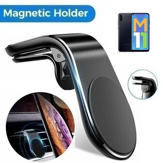 Samsung Galaxy M11 Magnetische Telefoonhouder Auto