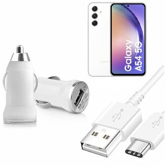 Autolader Samsung A54 USB C