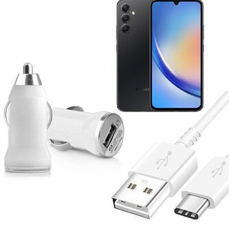 Samsung A34 Autolader USB C
