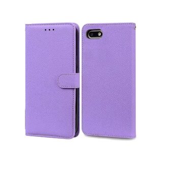 Huawei P8 Hoesje Met Pasjeshouder Bookcase Paars